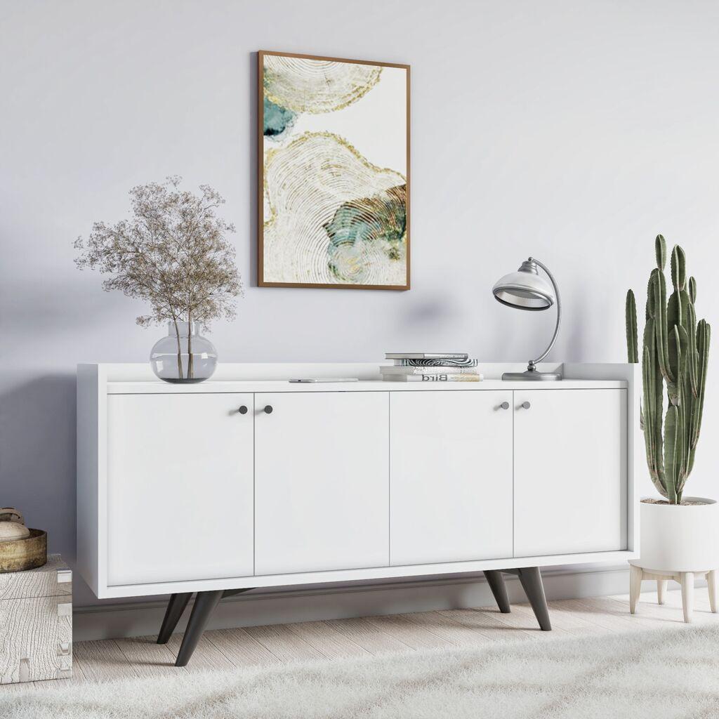 Hanah Home Komoda Bergen 150x75x40cm Bijela