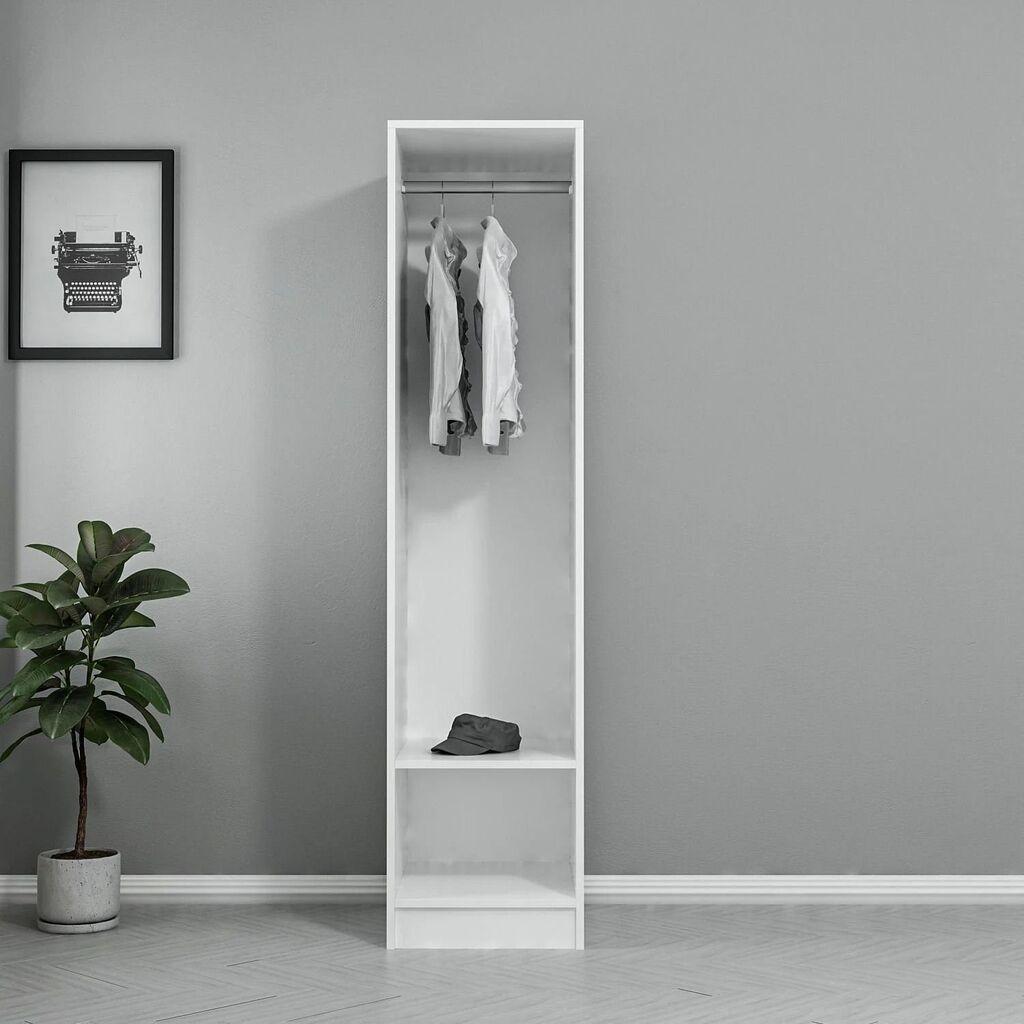 Hanah Home Kale 190 Dore Garderober, 45x190x52cm, Smeđi