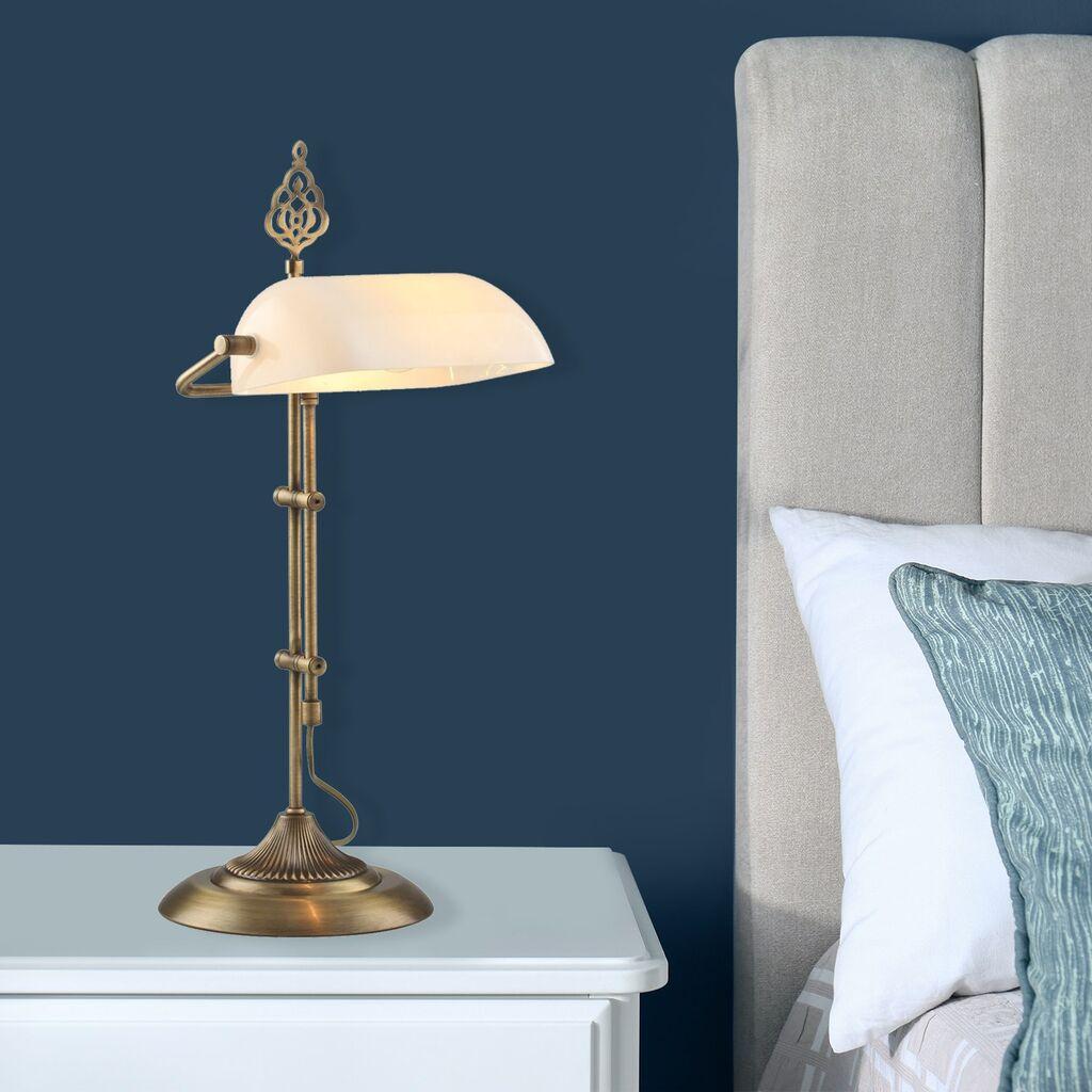 Opviq ML 9063 Stona lampa, Bijela