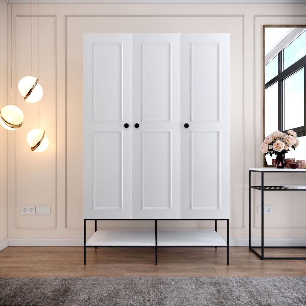 Hanah home Ormar Martin 3 126x200x50cm Bijeli