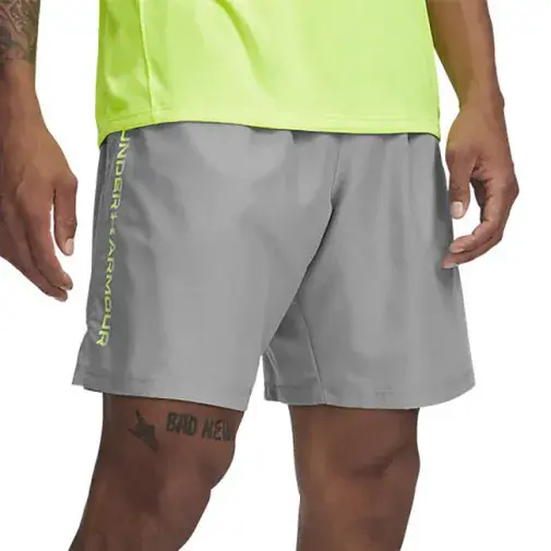 Under Armour muške hlače s tkanim natpisom UA Tech, svijetlo sive