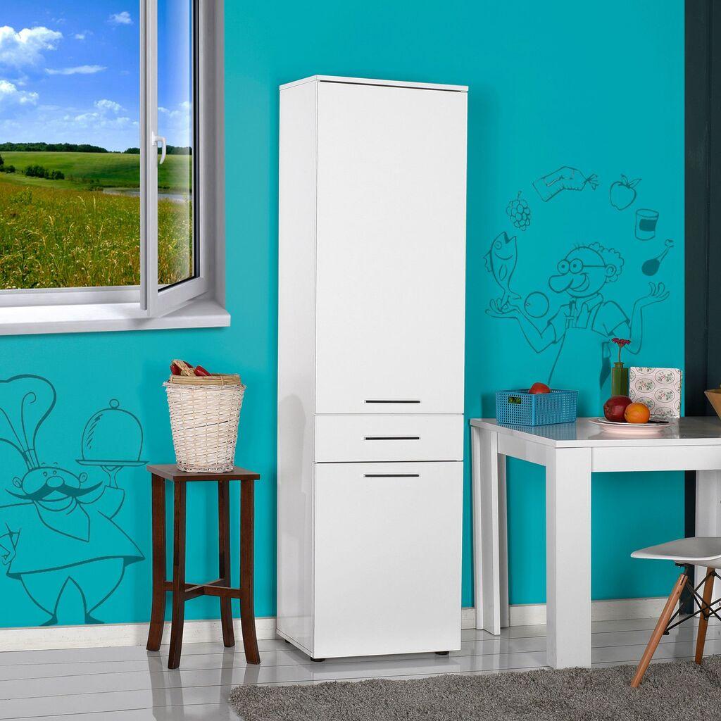 Hanah Home Komoda s ladicama 52x187x38cm Bijela