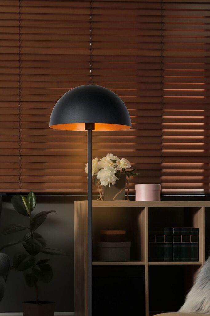 Opviq Podna lampa Gljiva, 160 cm, 40 cm, E27, IP20, Crna