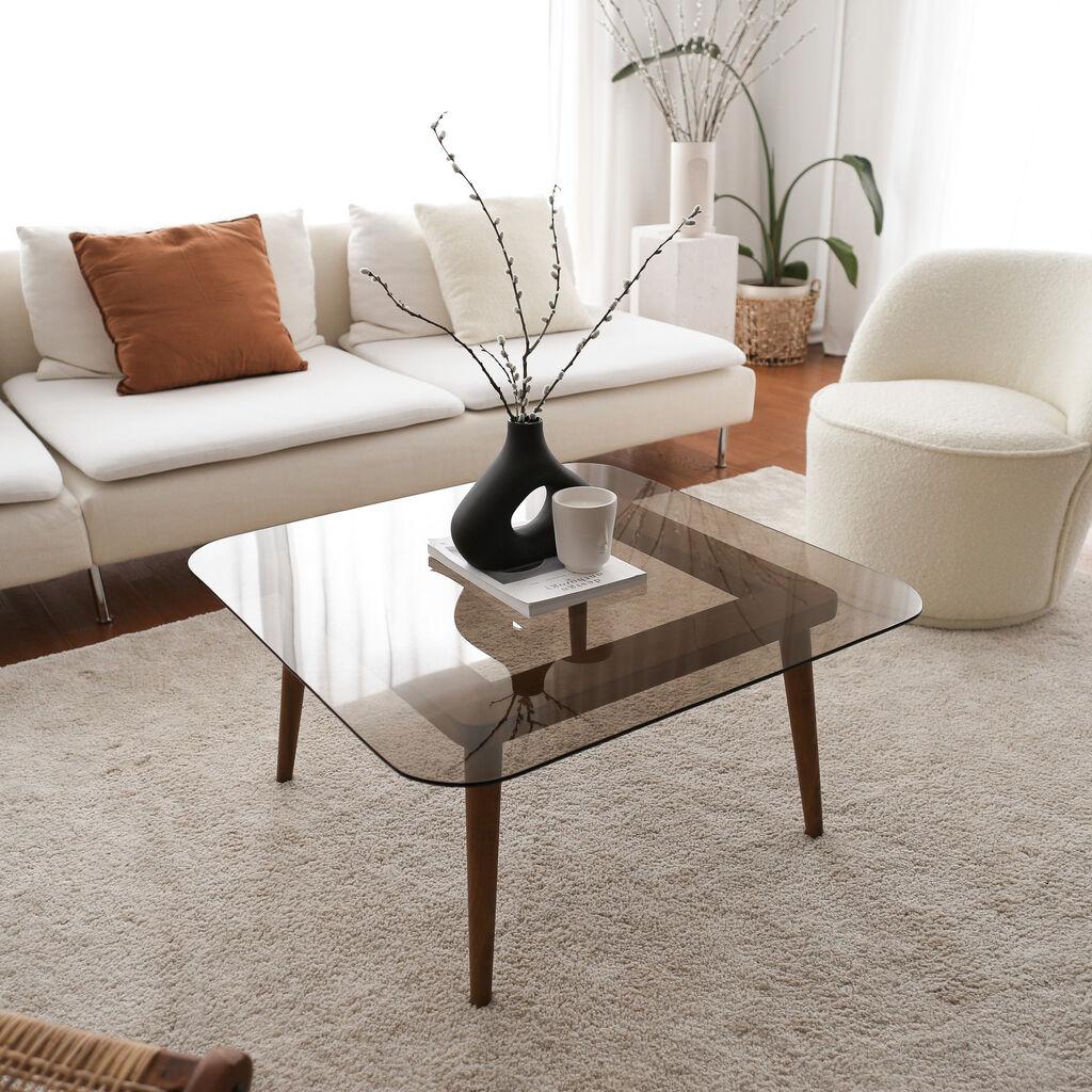 Hanah Home Klub sto Smart 80x40x80cm Bronzani