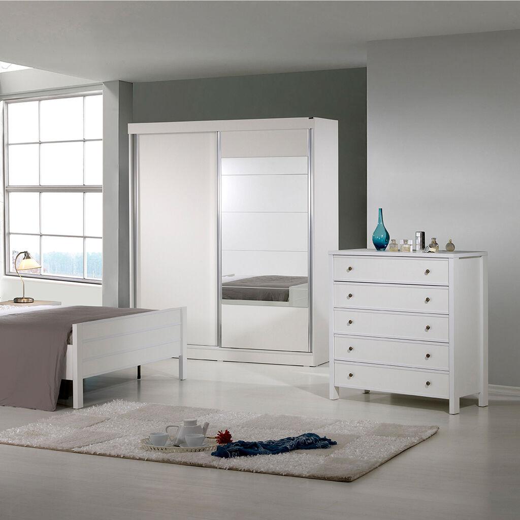 Hanah Home komoda Rio 100x110x47cm bijela