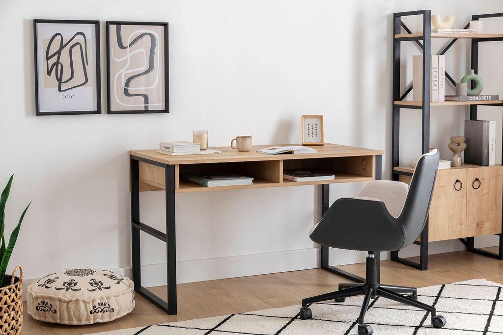 Hanah home Radni sto 120x72x60cm Hrast