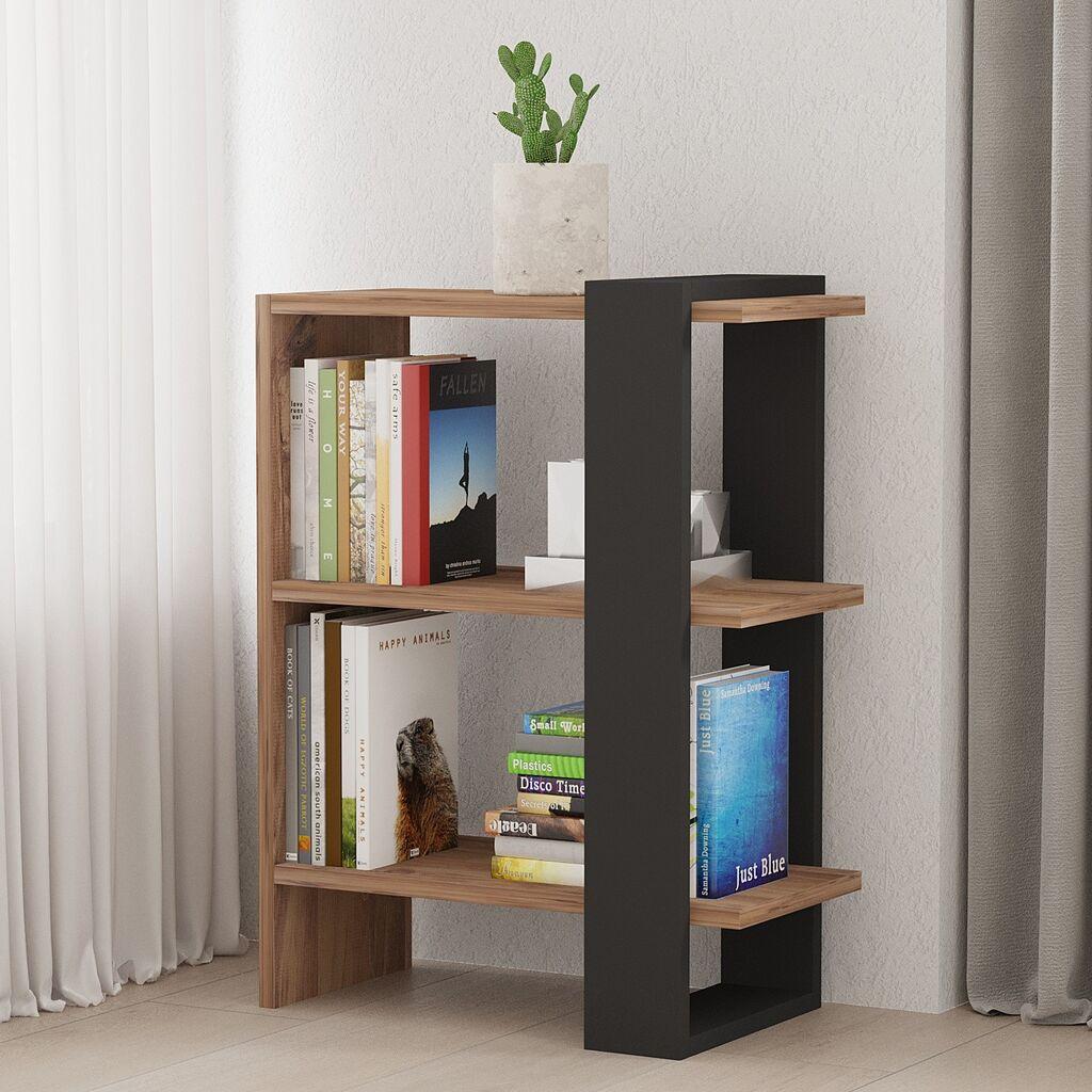 Hanah Home Ova Polica za knjige 51.8x70x25cm, Smeđa