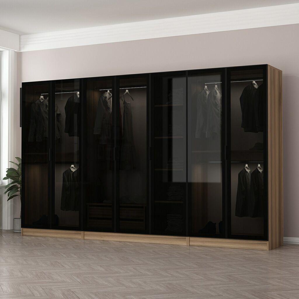 Hanah home Ormar Kale 315x210x52cm Siva