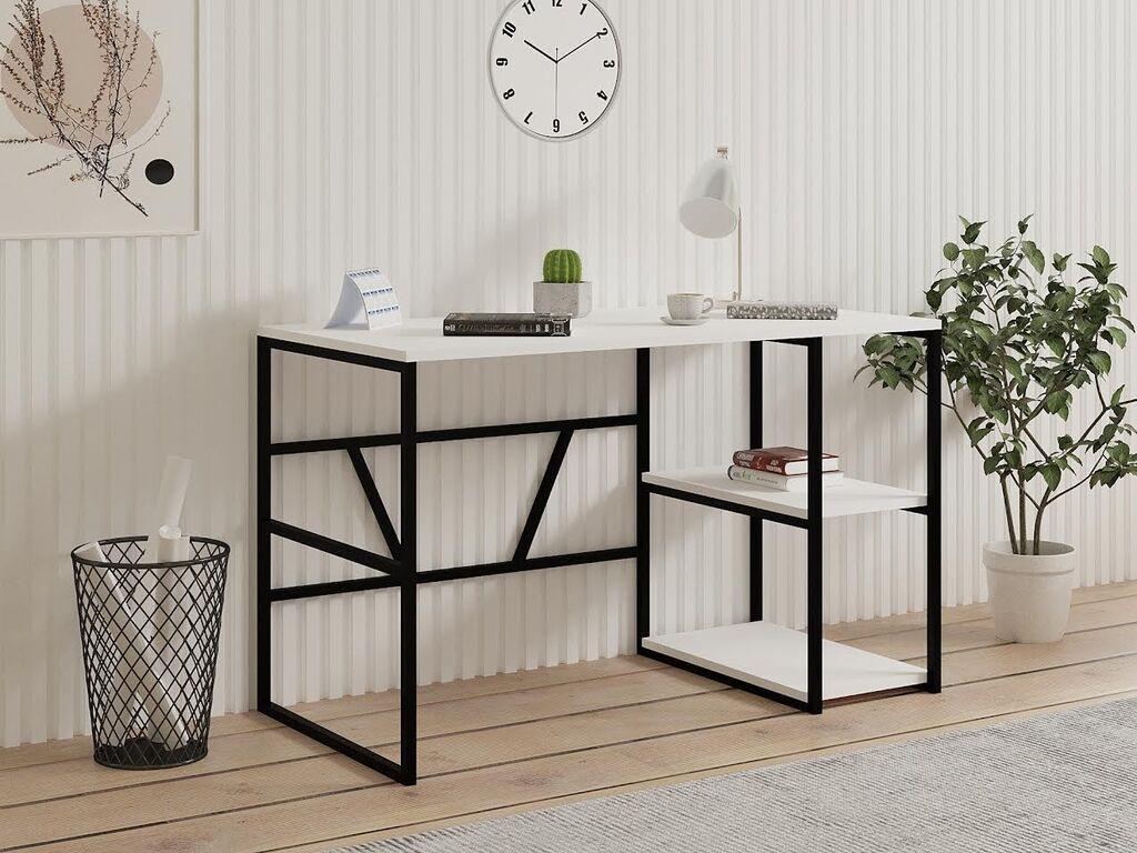 Hanah home Radni sto 120x74x60cm Bijeli