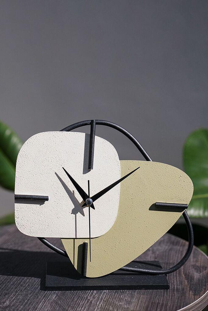 Aberto Design sat 26x25cm zeleno-krem boja