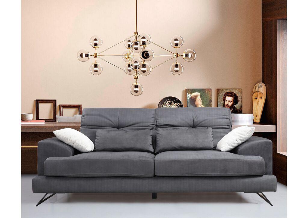 Atelier del Sofa Dvosjed Frido 92x79x185cm Antracit