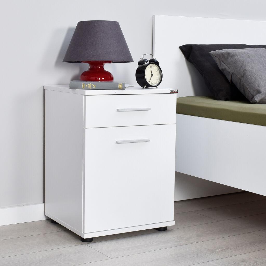 Hanah Home noćni ormarić 40x57x39cm bijeli