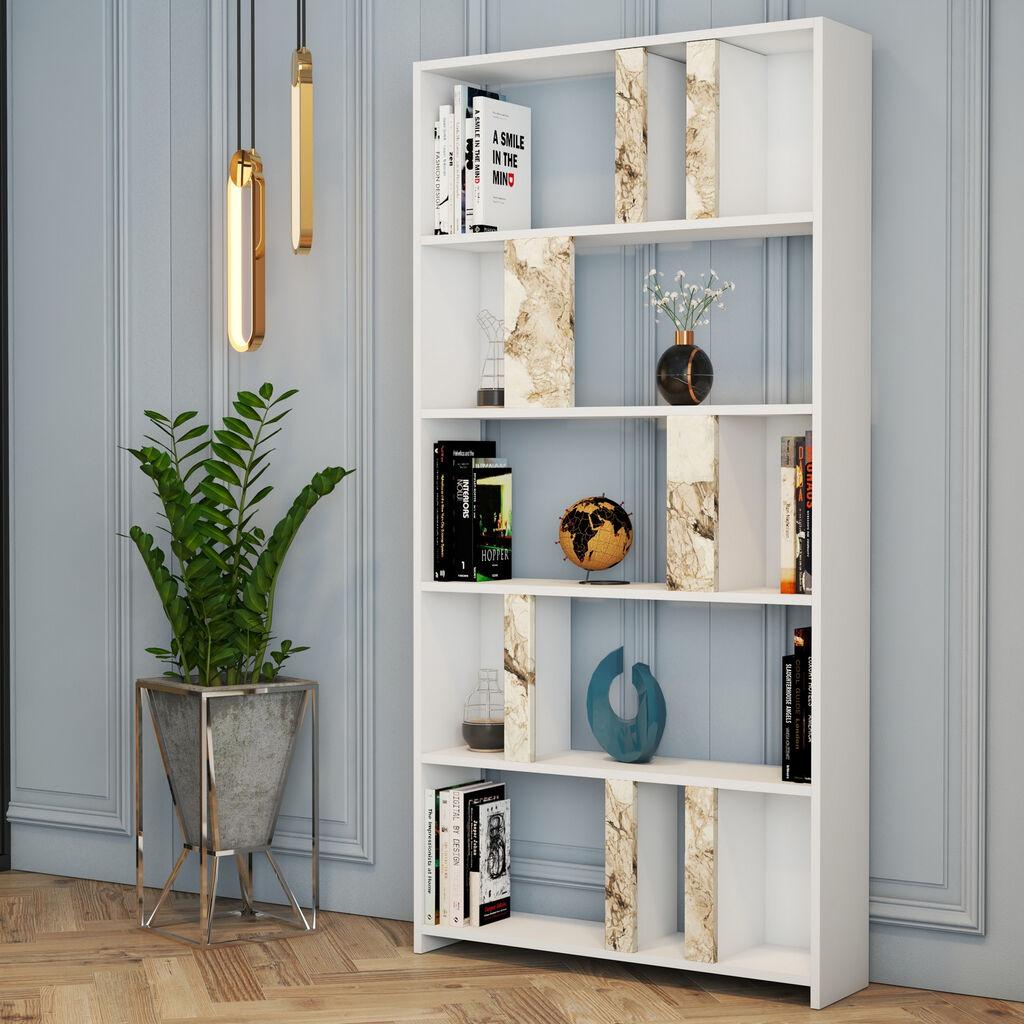 Hanah Home Polica 90x180x20cm Bijela