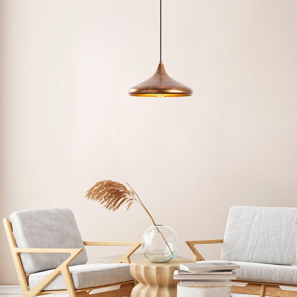 Opviq Visilica Metalna, 34x34x29cm, Bakar