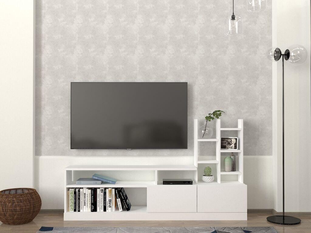 Hanah Home Dolunay TV polica, bijela