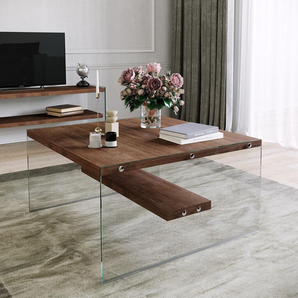 Hanah Home Klub sto 75x40x75cm Orah