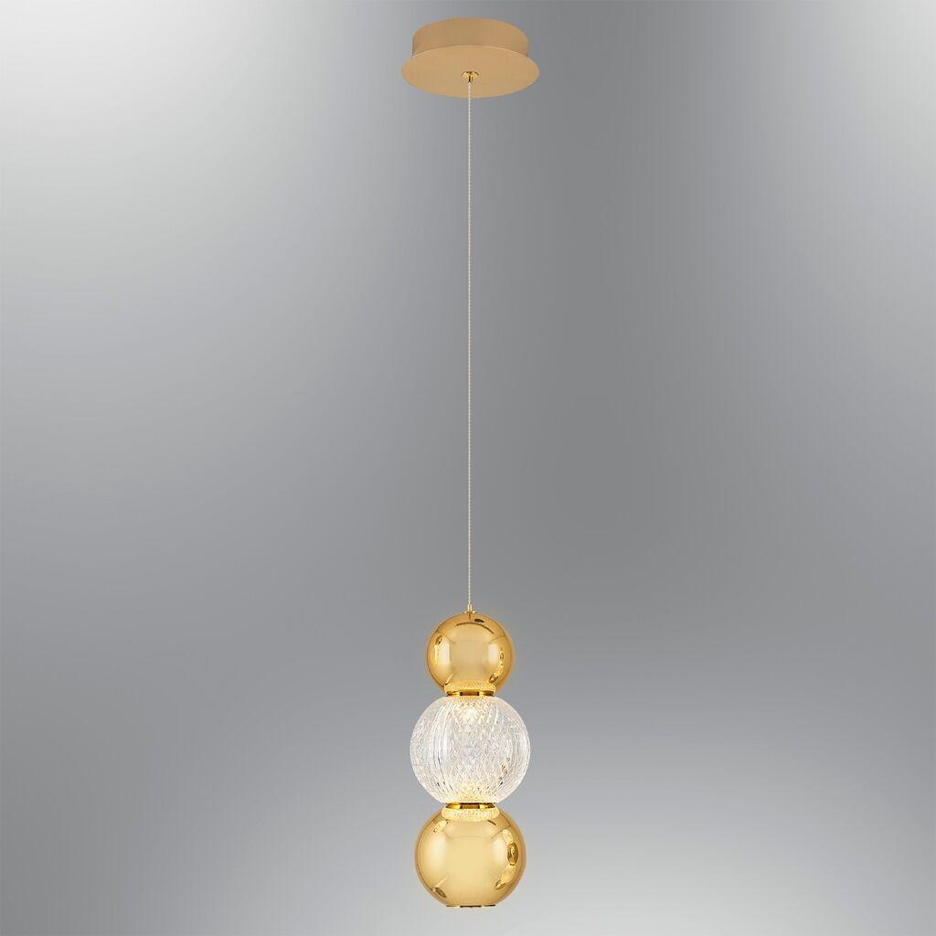 Opviq Luster L1403, 120cm, 12cm 5W, LED, zlatna