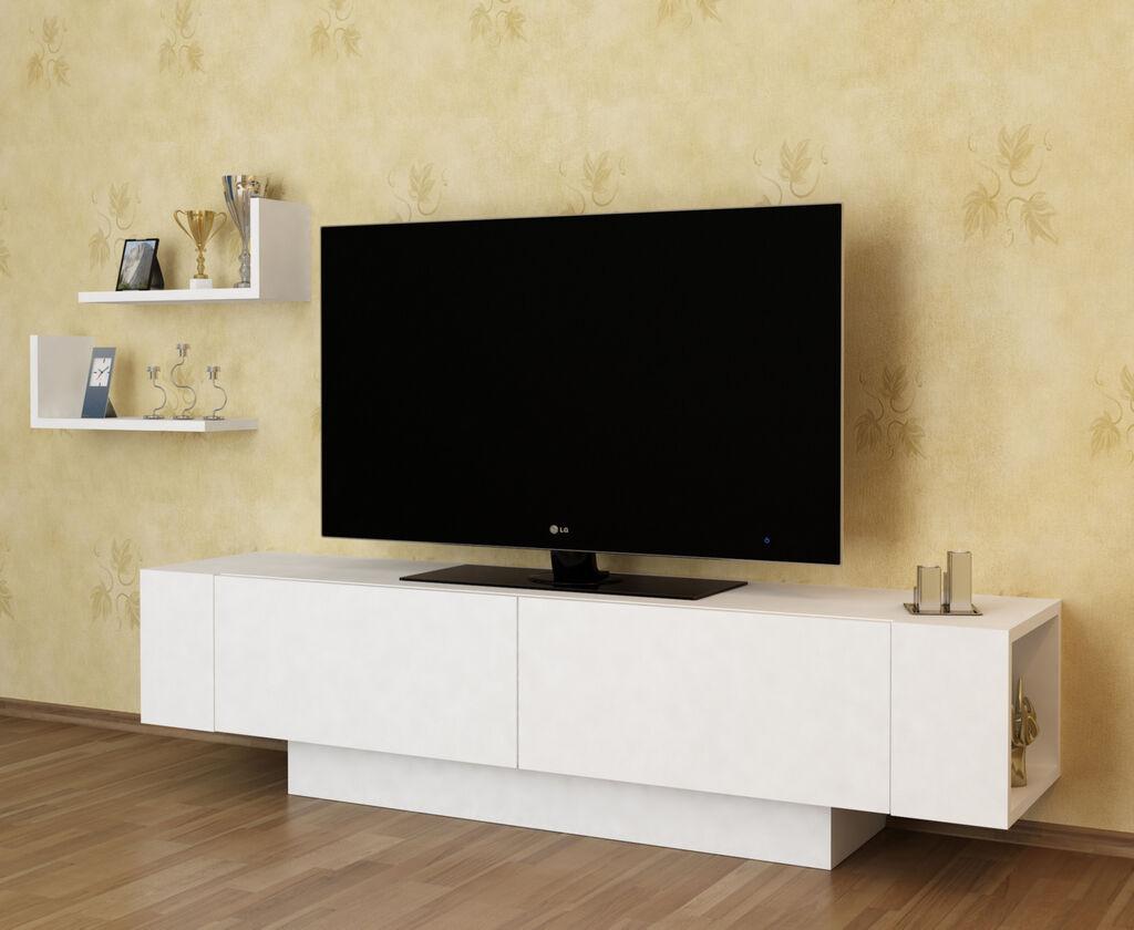 Hanah home TV Komoda Ecole Bijela