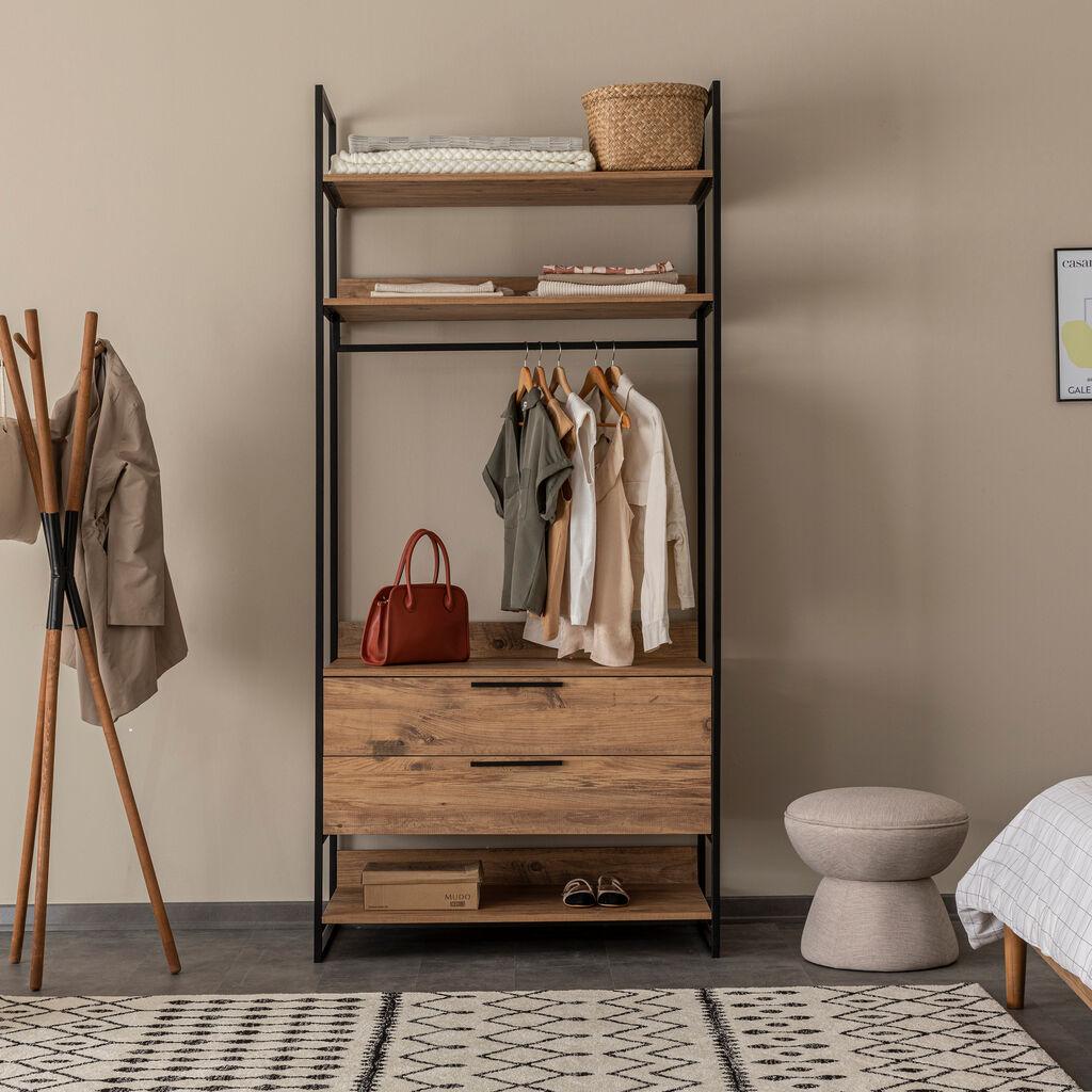 Hanah home Ormar Dynamic 104x225x52cm bež