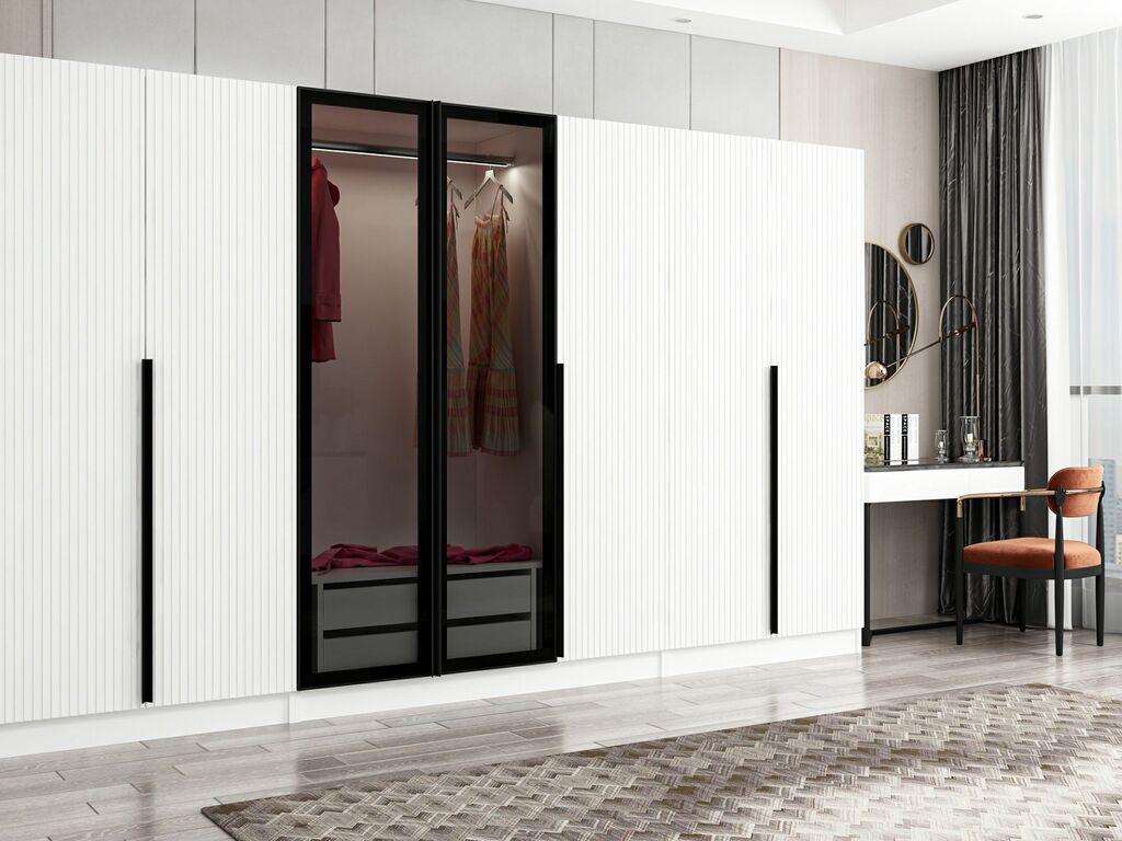 Hanah home Ormar Kale Plus 315x210x52cm Sivi