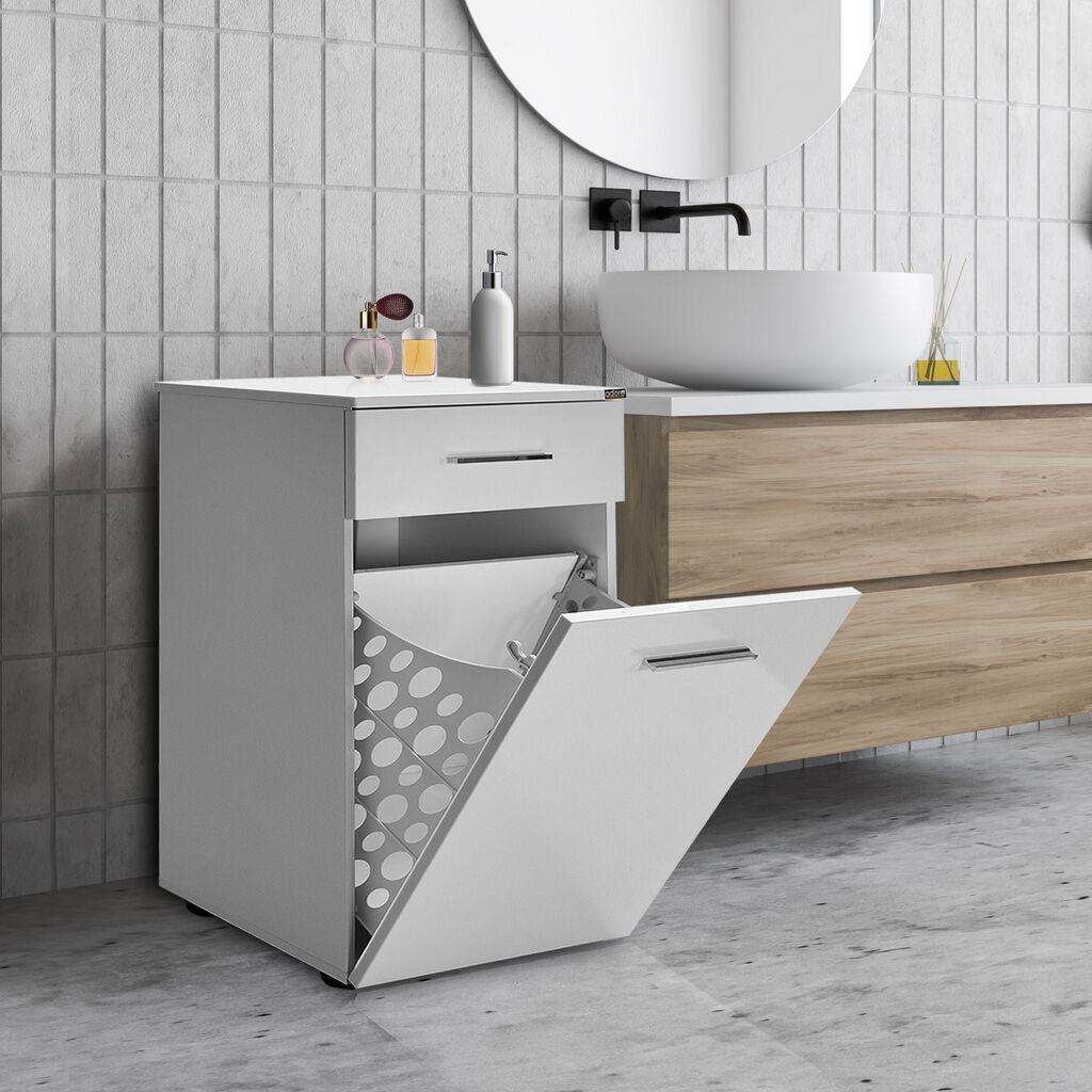 Hanah Home Komoda s ladicama 52x83x38cm Bijela
