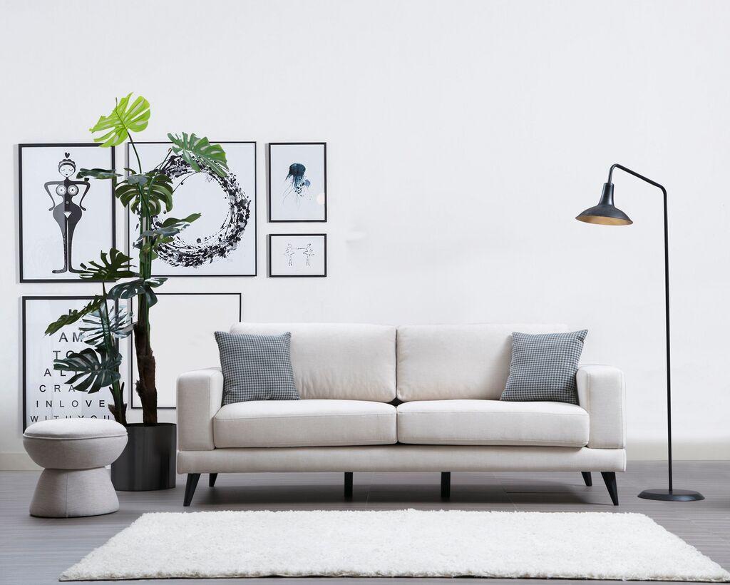 Atelier del Sofa Sklopiva sofa Nordic 90x85x210cm Bež