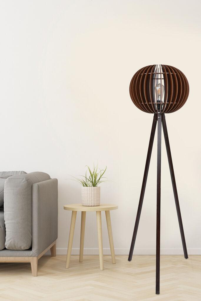 Opviq Podna lampa 193, 145 cm, E27, Lešnik