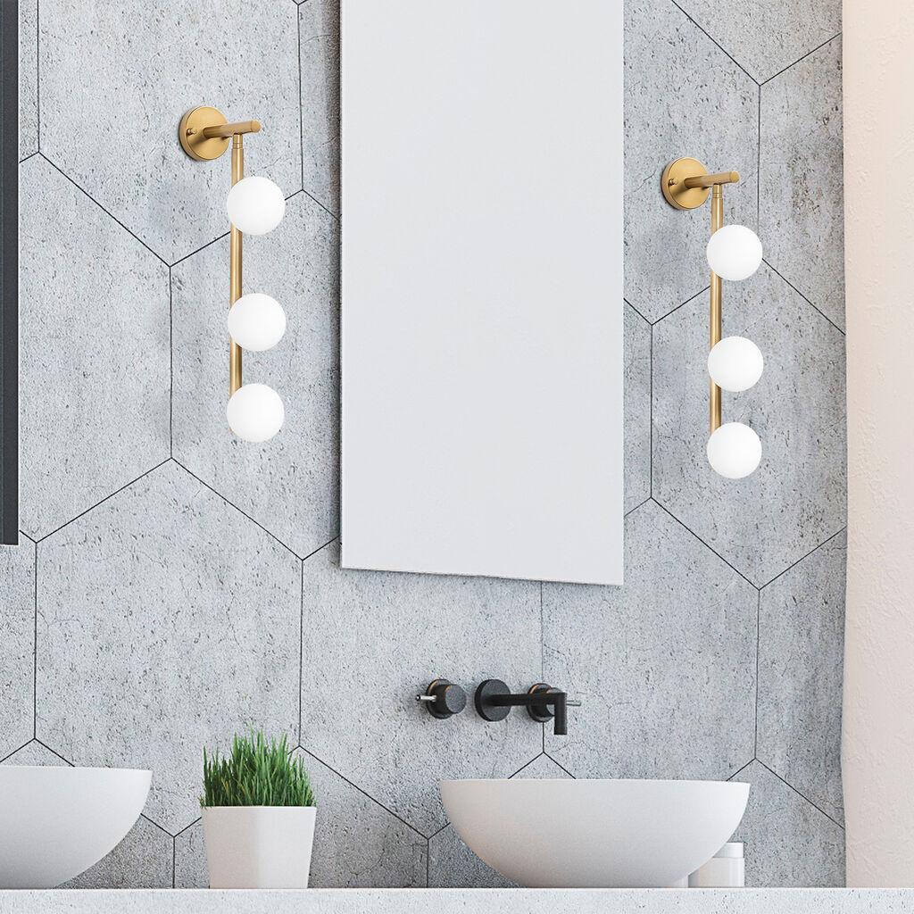 Opviq Domino 11045 Zidna lampa, bronzana