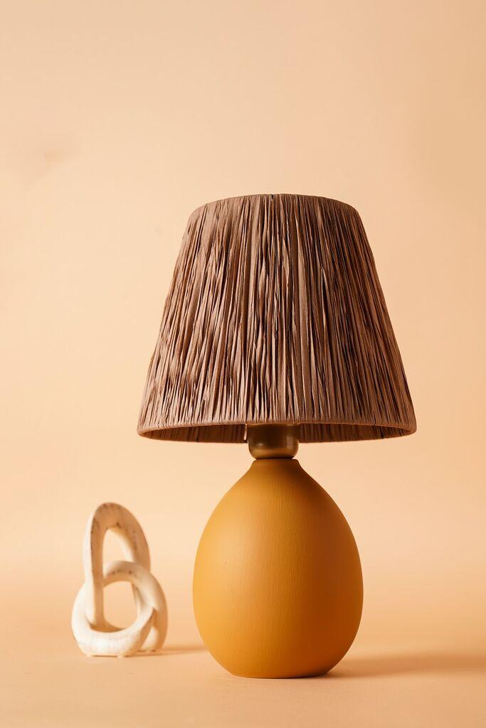 Opviq YL521 Stona lampa, smeđe-bež boje