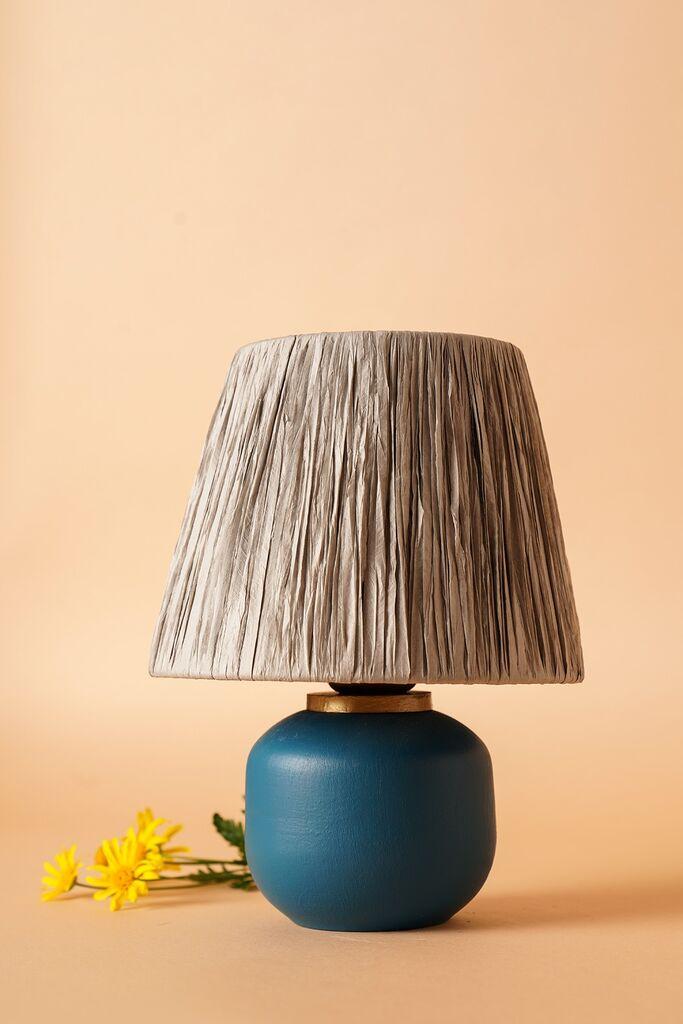 Opviq YL541 Stona lampa, plavo-bijela