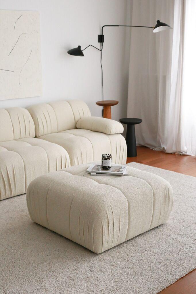Atelier del Sofa Tabure 89x43x89cm, Bijela