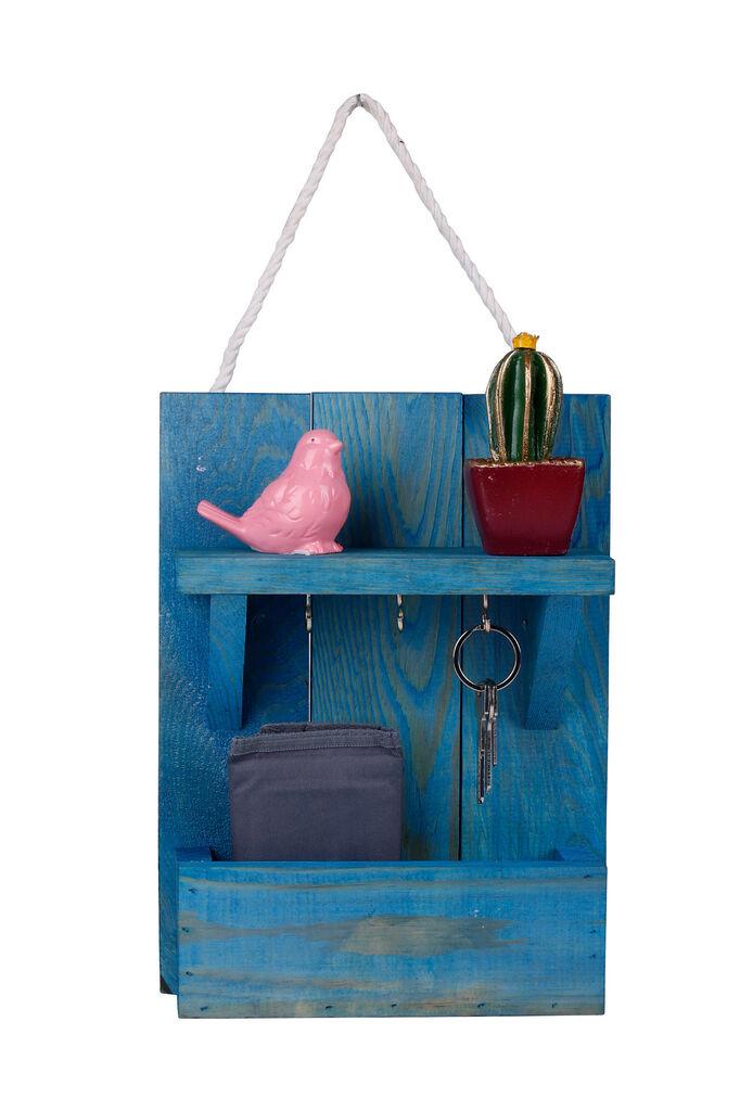 Aberto Design Polica za ključeve 214, 31x24x8cm, Plava