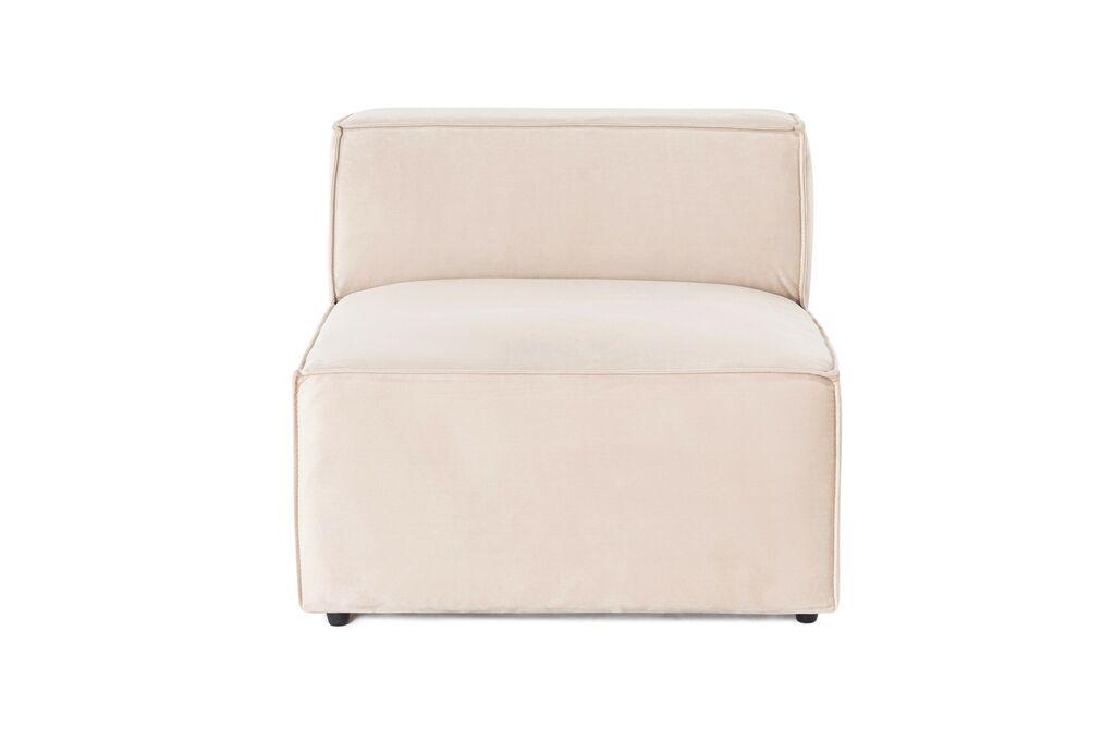Atelier del Sofa Fotelja Lora O1 108x65x83cm Krem