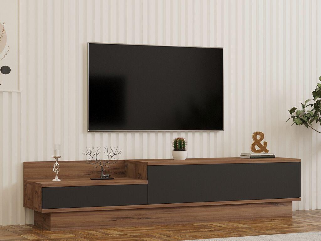 Hanah home TV komoda Asir bež-antracit