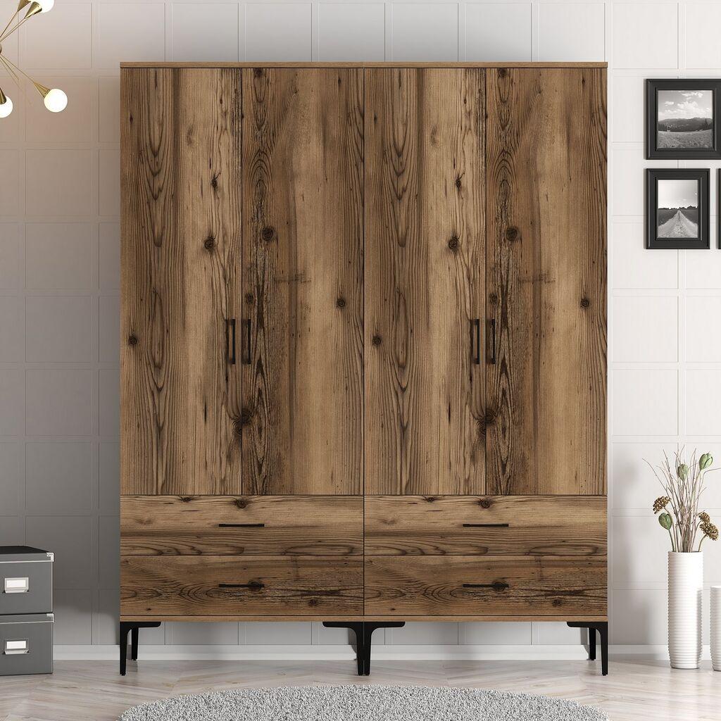 Hanah kućni Ormar Kumsal TT 160x47.5x201.4cm Orah