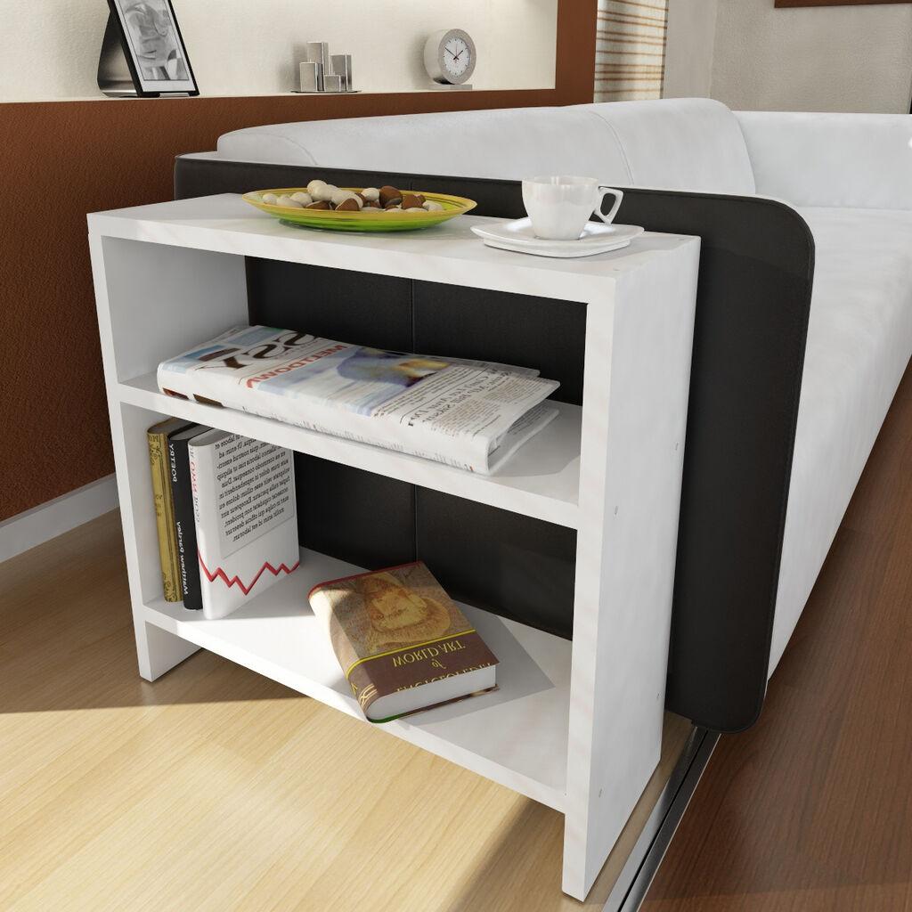 Hanah home Klub sto Silvanus 51x49x17,5cm Bijeli