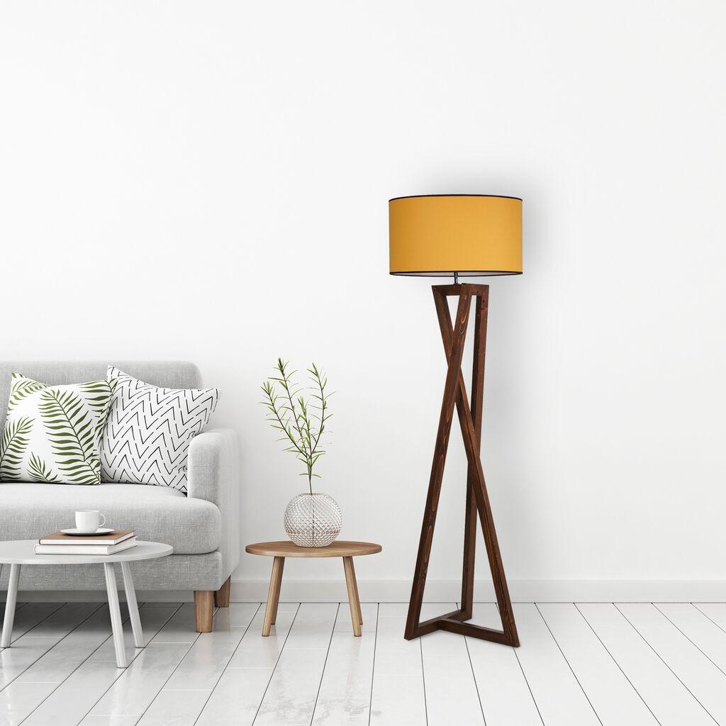 Opviq 534LUN2156 Podna lampa, Smeđa