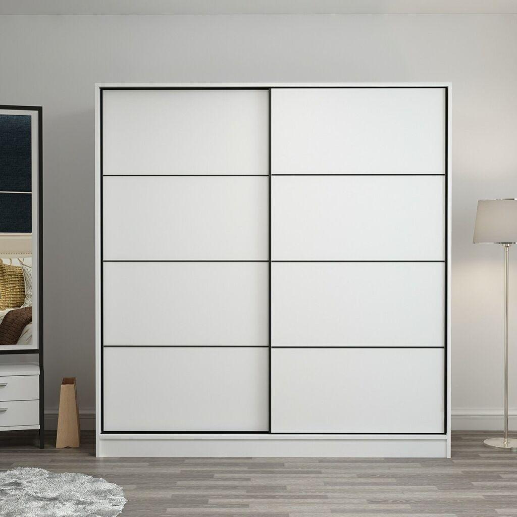 Hanah home Ormar Kale 180x190x52cm Bijeli