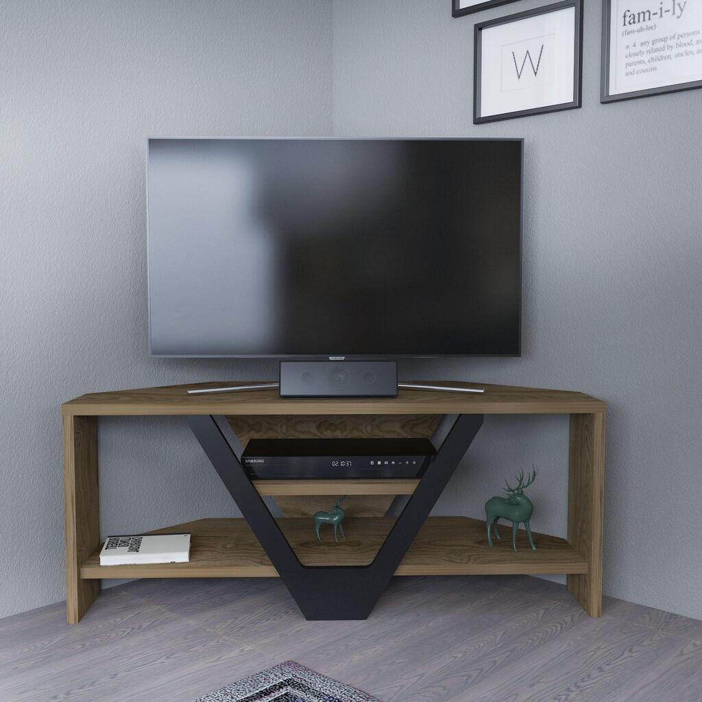 Hanah home TV škrinja Karin Brown-Black