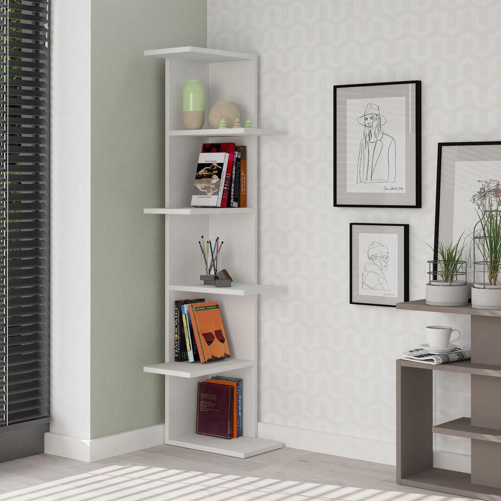 Hanah Home Polica 37x141x24cm Bijela