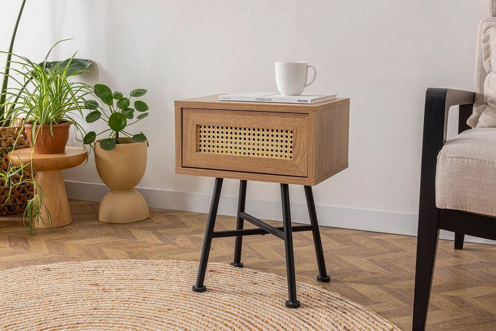 Hanah home Klub sto Nala 54 40x54x30cm Bež