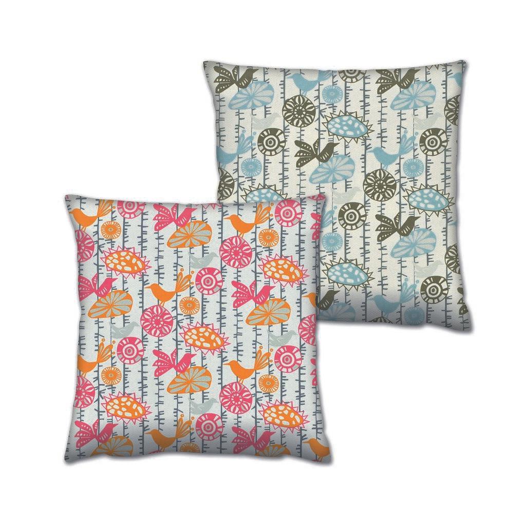 Aberto Design AB 4603 4604 Set od 2 ukrasna jastuka, 43 x 43 cm, Šareni