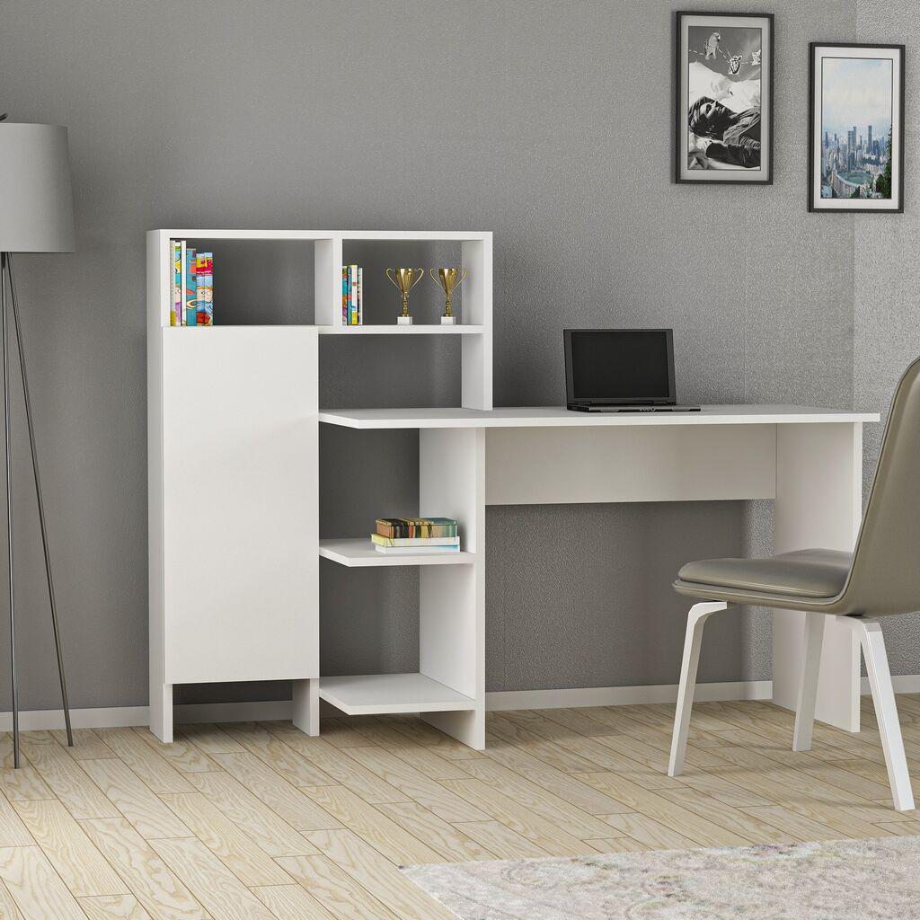 Hanah home Radni sto 135x111,8x60cm Bijeli