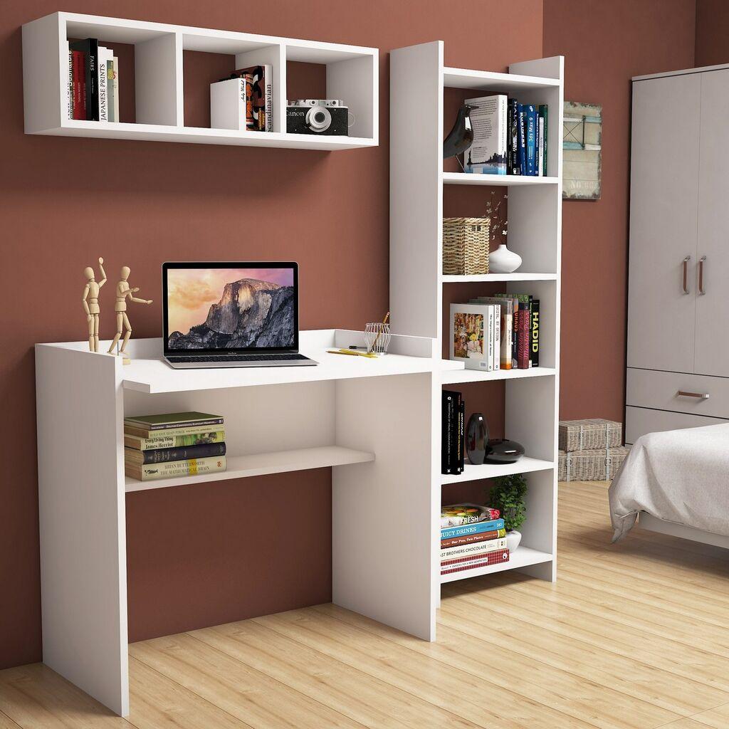Hanah home Polica 90x80x58cm Bijela