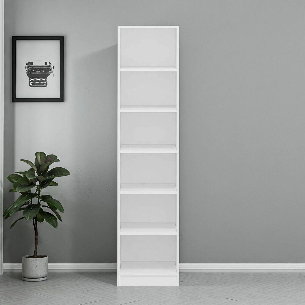 Hanah home Ormar Kale 45x210x52cm Bijeli