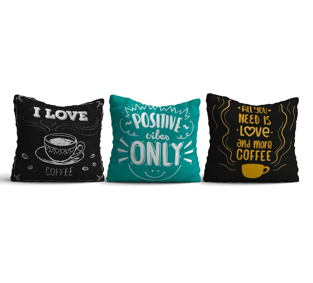 Aberto Design Set od 3 jastuka 43x43cm Šareni