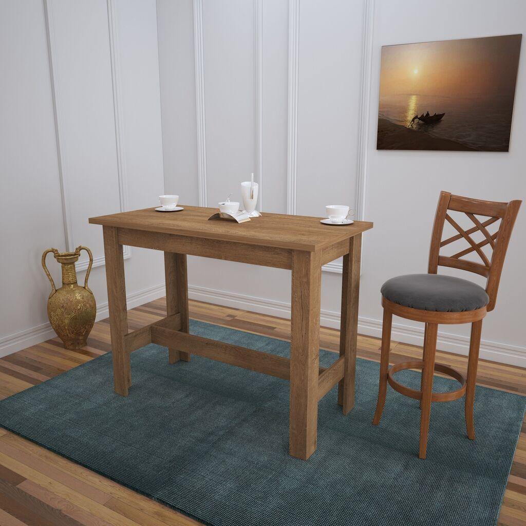Hanah Home Trpezarijski sto Barra 120x93x60cm Hrast