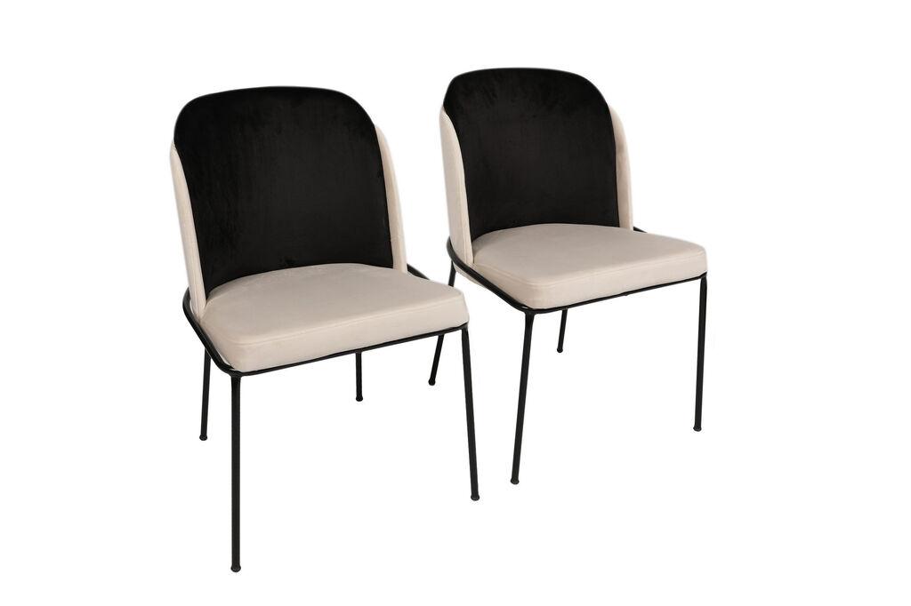 Hanah Home Dore 145 V2 Fotelja, 2 dijela, krem ​​boja