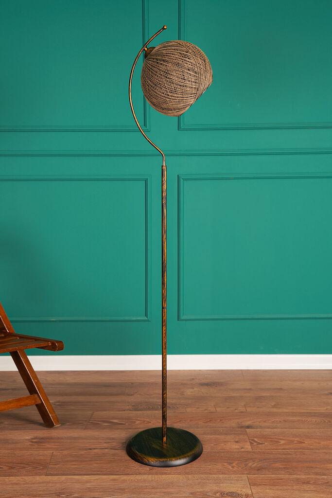 Opviq Podna lampa Povimento, 165 cm, 30x30 cm, E27, Bronza
