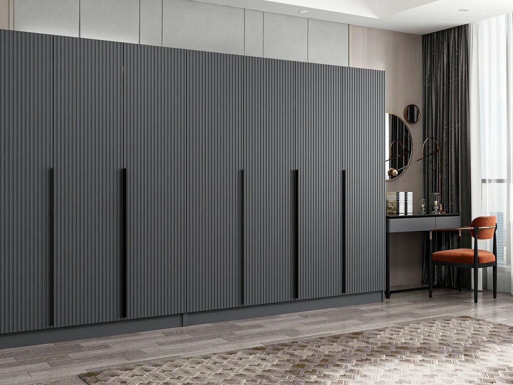 Hanah home Ormar Kale Plus 315x210x52cm Antracit
